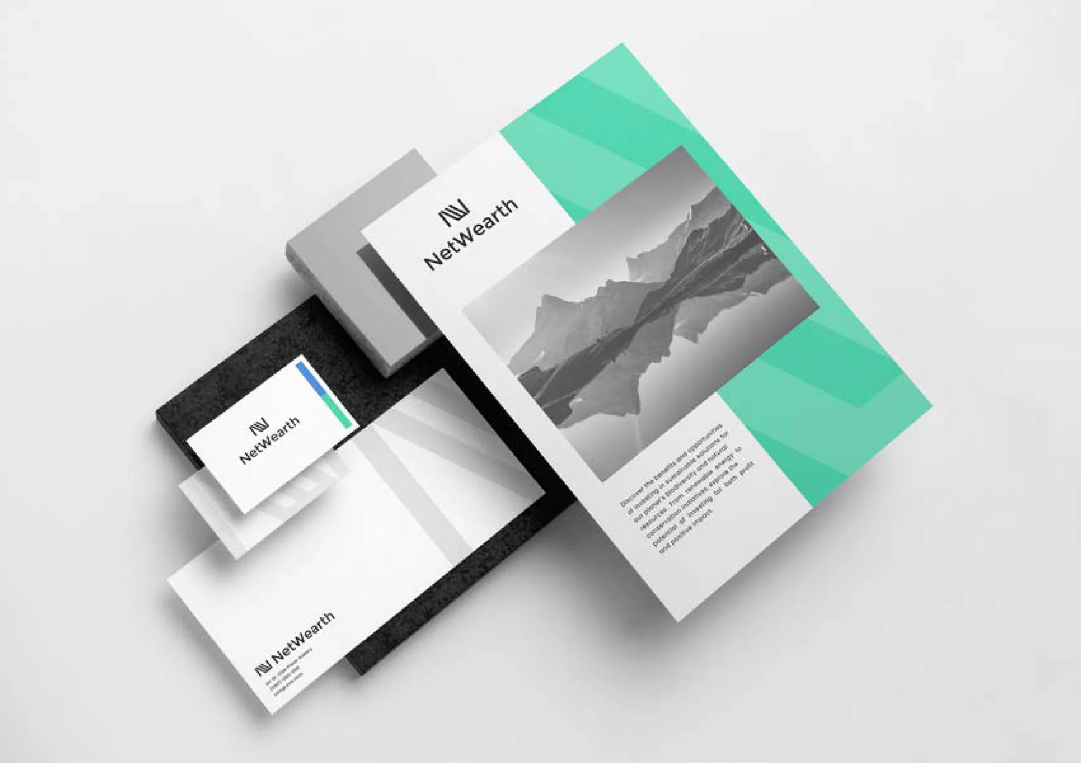 Netwearth brand identity 3